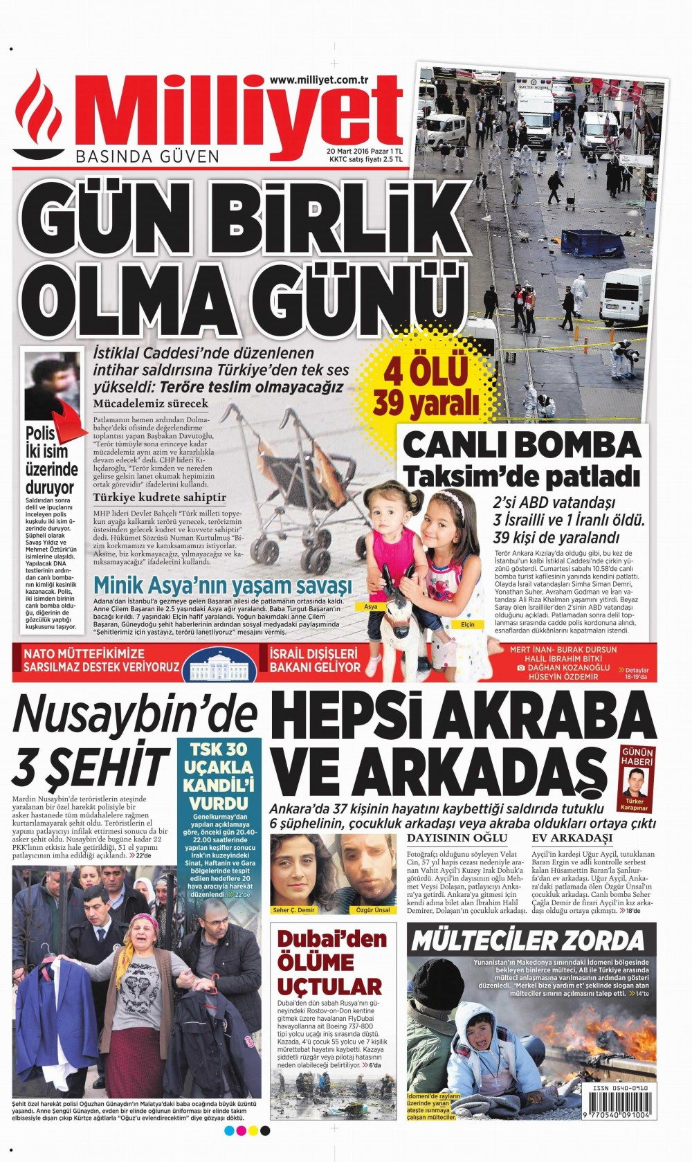 Gazete manşetleri Hürriyet - Sözcü ve Sabah ne yazdı?