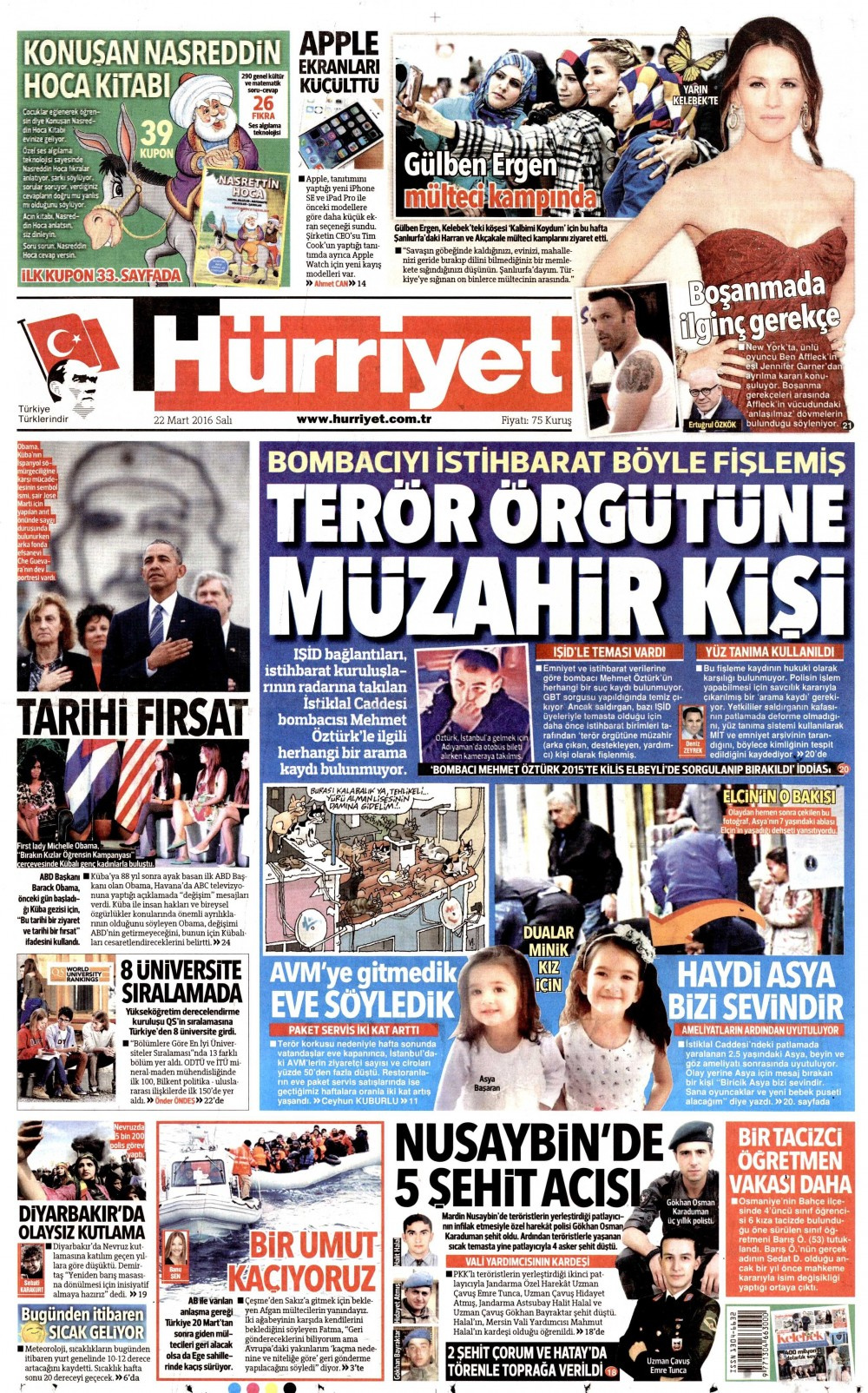 Gazete manşetleri Hürriyet - Milliyet ve Sabah ne yazdı?