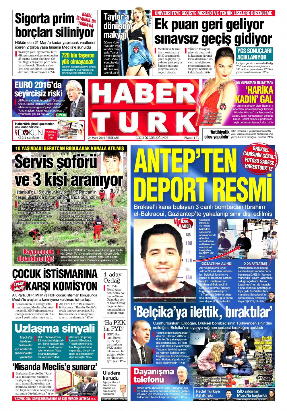 Gazete manşetleri Hürriyet - Star ve Sabah ne yazdı?
