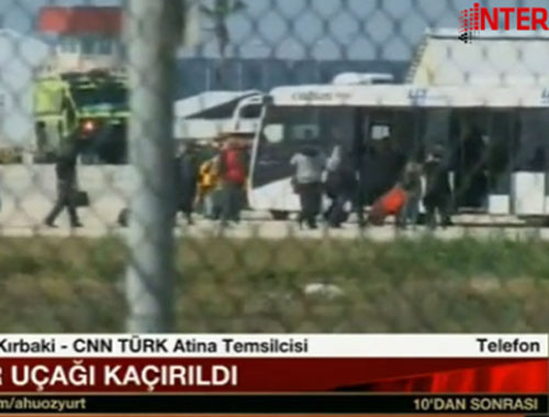 Kaçırılan uçaktaki yolcular serbest bırakıldı