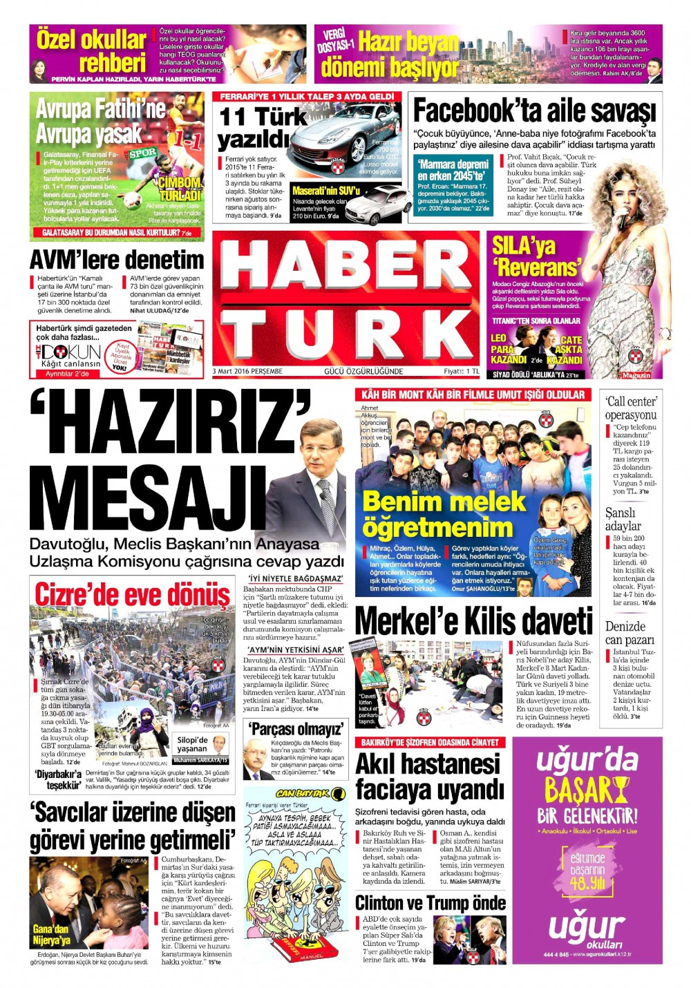 Gazete manşetleri Hürriyet - Milliyet ve Sözcü ne yazdı?