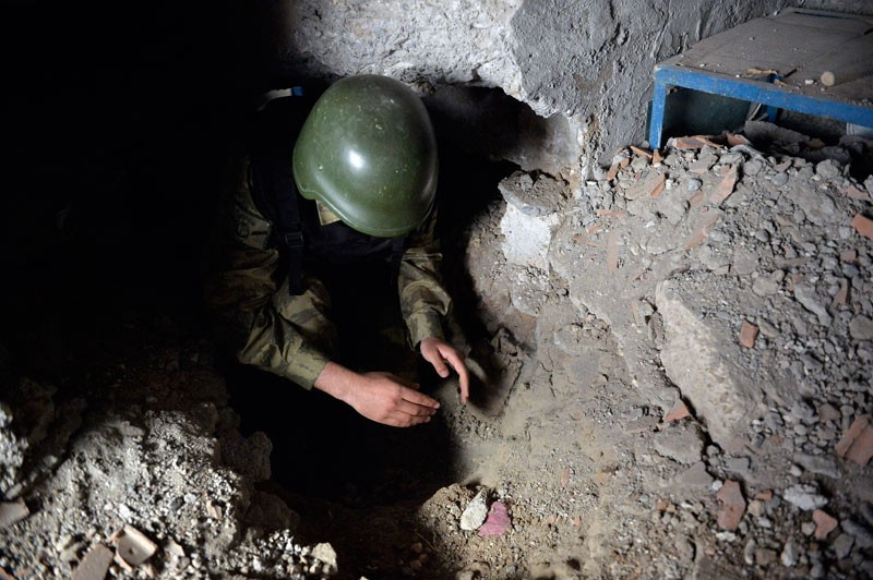 Nusaybin'de PKK'lılar Kur'an-ı Kerim'i bakın ne yaptı!