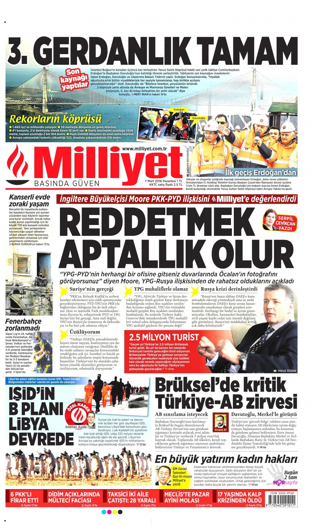 Gazete manşetleri Hürriyet - Milliyet ve Sabah ne yazdı?