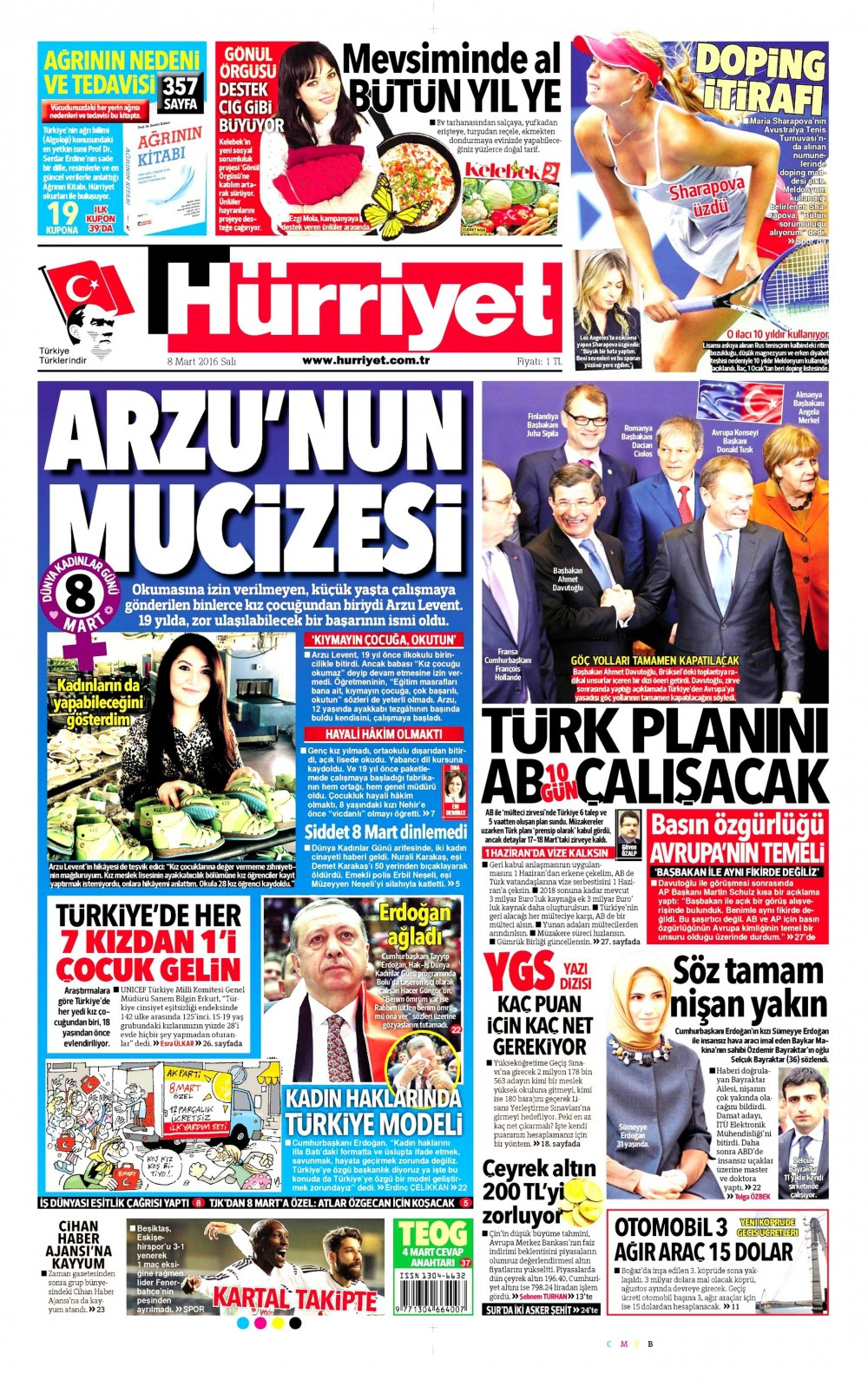 Gazete manşetleri Hürriyet - Milliyet ve Sabah ne yazdı?