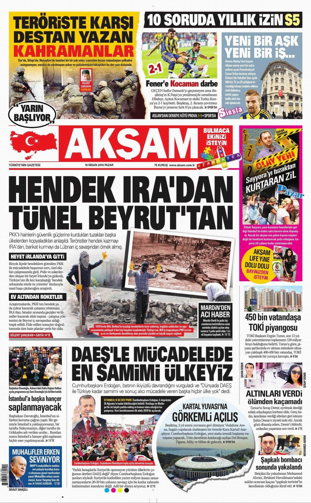 Gazete manşetleri Hürriyet - Milliyet ve Sabah ne yazdı? 