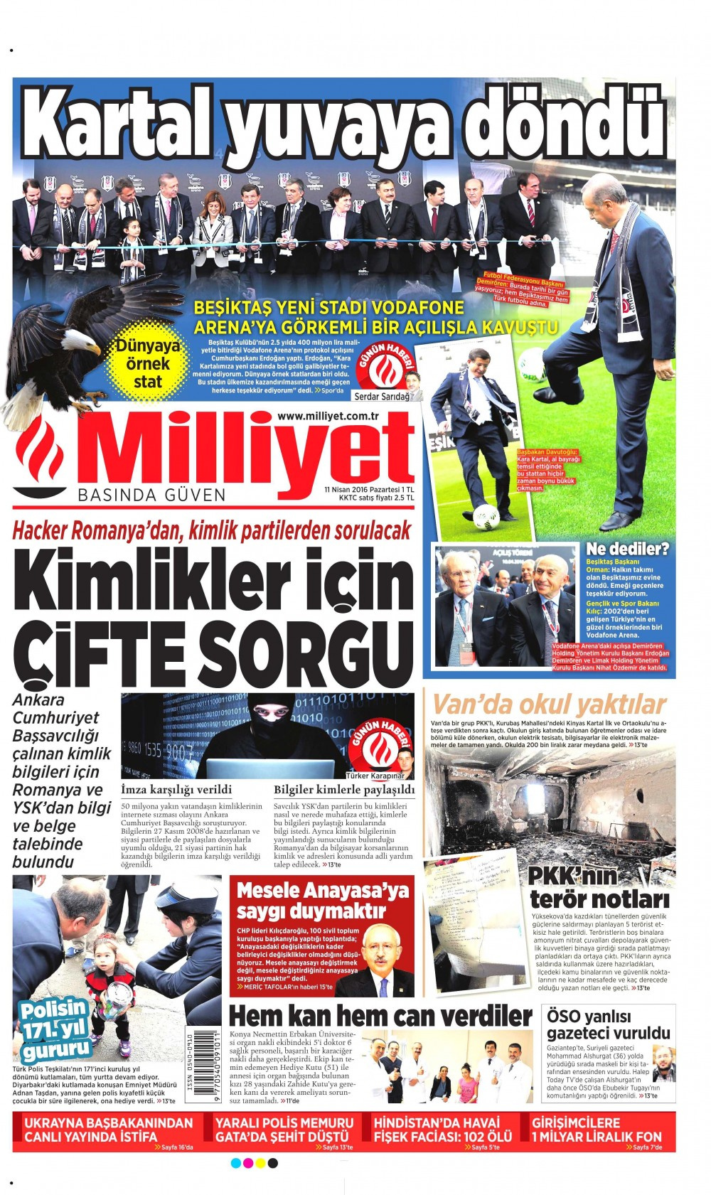 Gazete manşetleri Hürriyet - Milliyet ve Sabah ne yazdı? 