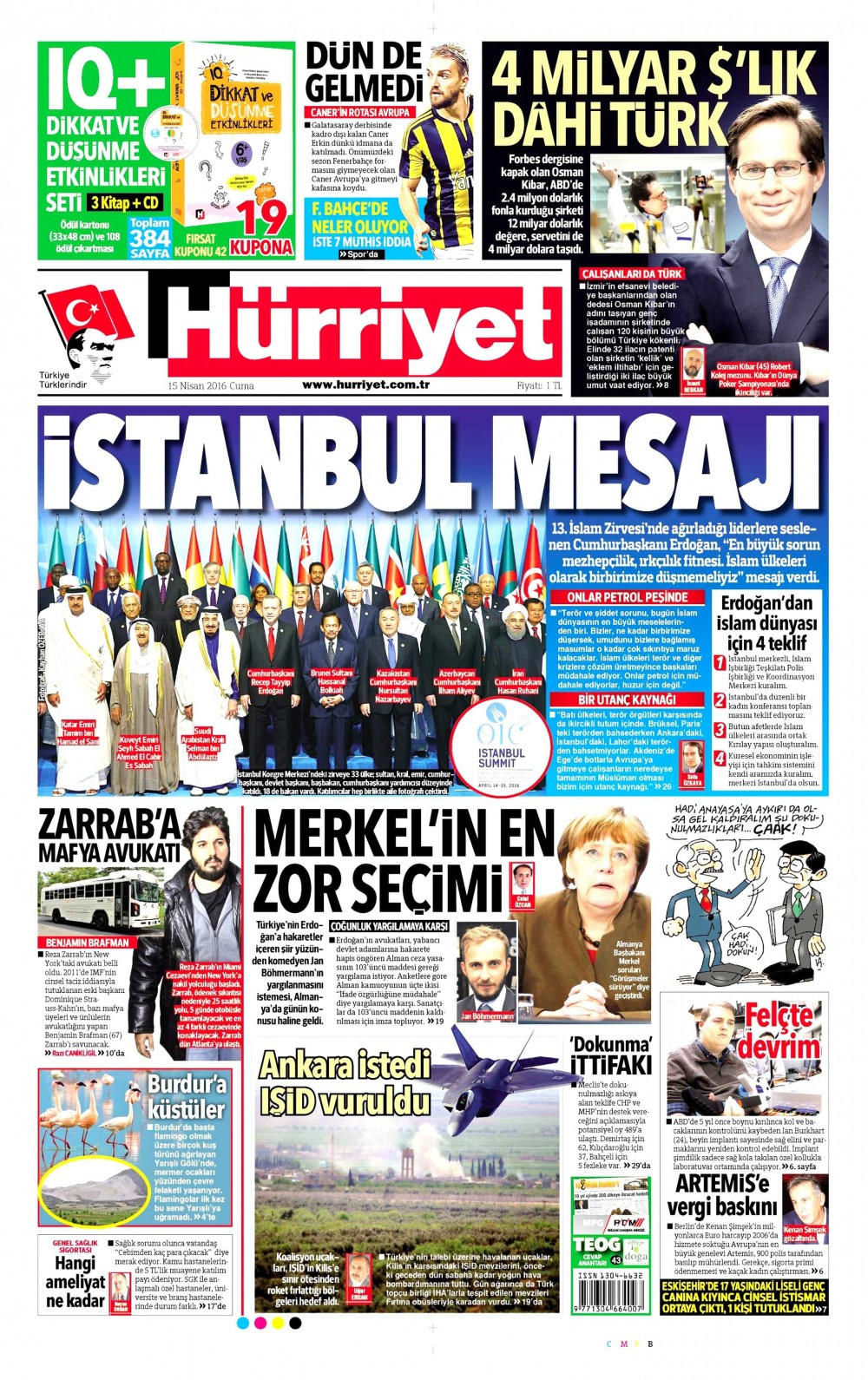 Gazete manşetleri Hürriyet - Habertürk ve Milliyet ne yazdı? 