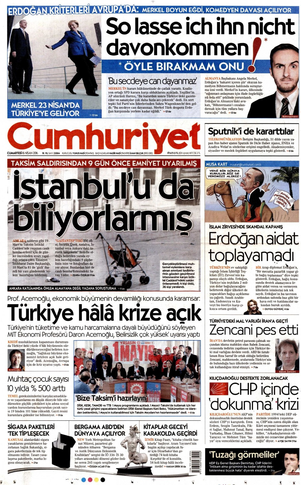 Gazete manşetleri Hürriyet - Habertürk ve Milliyet ne yazdı? 