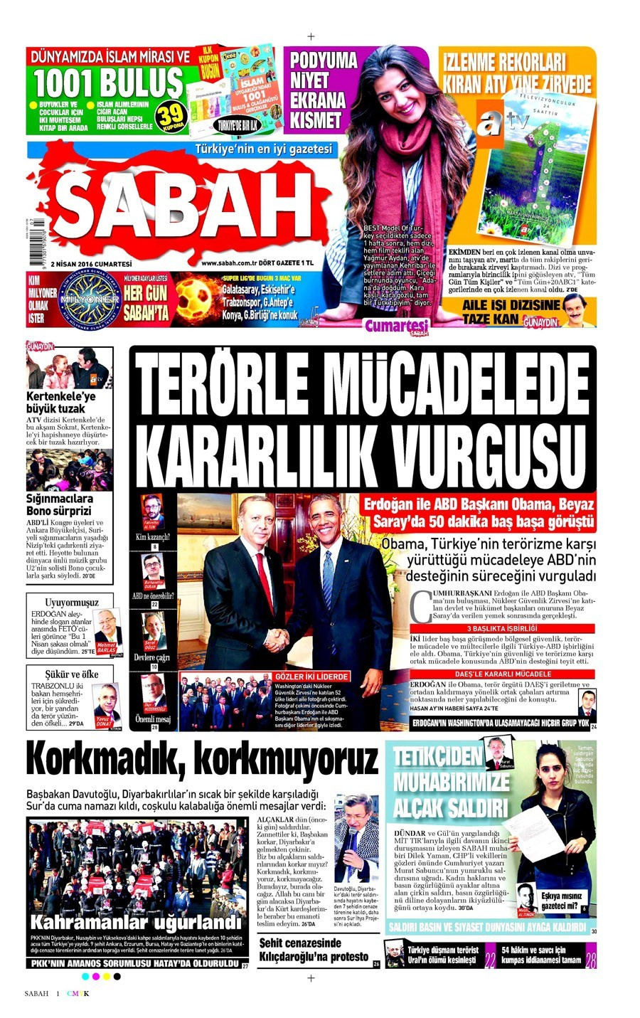 Gazete manşetleri Hürriyet - Milliyet ve Sabah ne yazdı? 