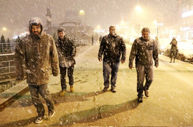 Anadolu kış yeniden geldi!