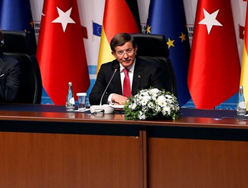 AB liderleri Gaziantep'te Davutoğlu resti çekti