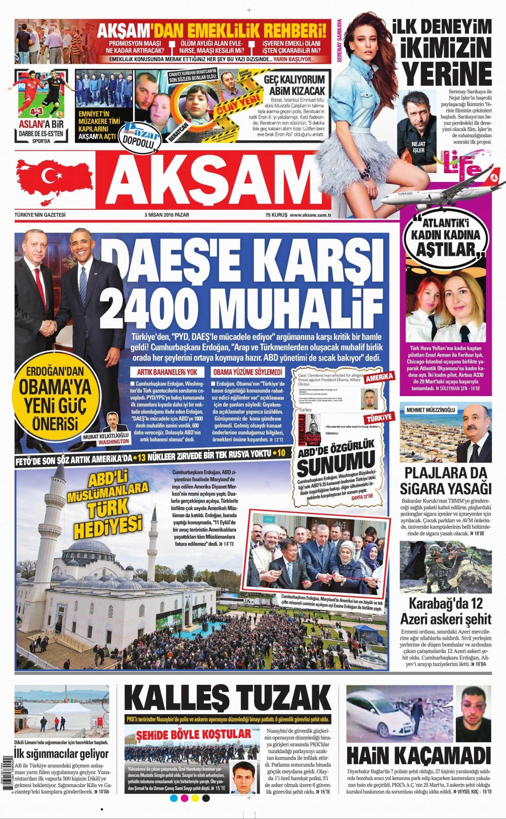 Gazete manşetleri Hürriyet - Milliyet ve Sabah ne yazdı? 