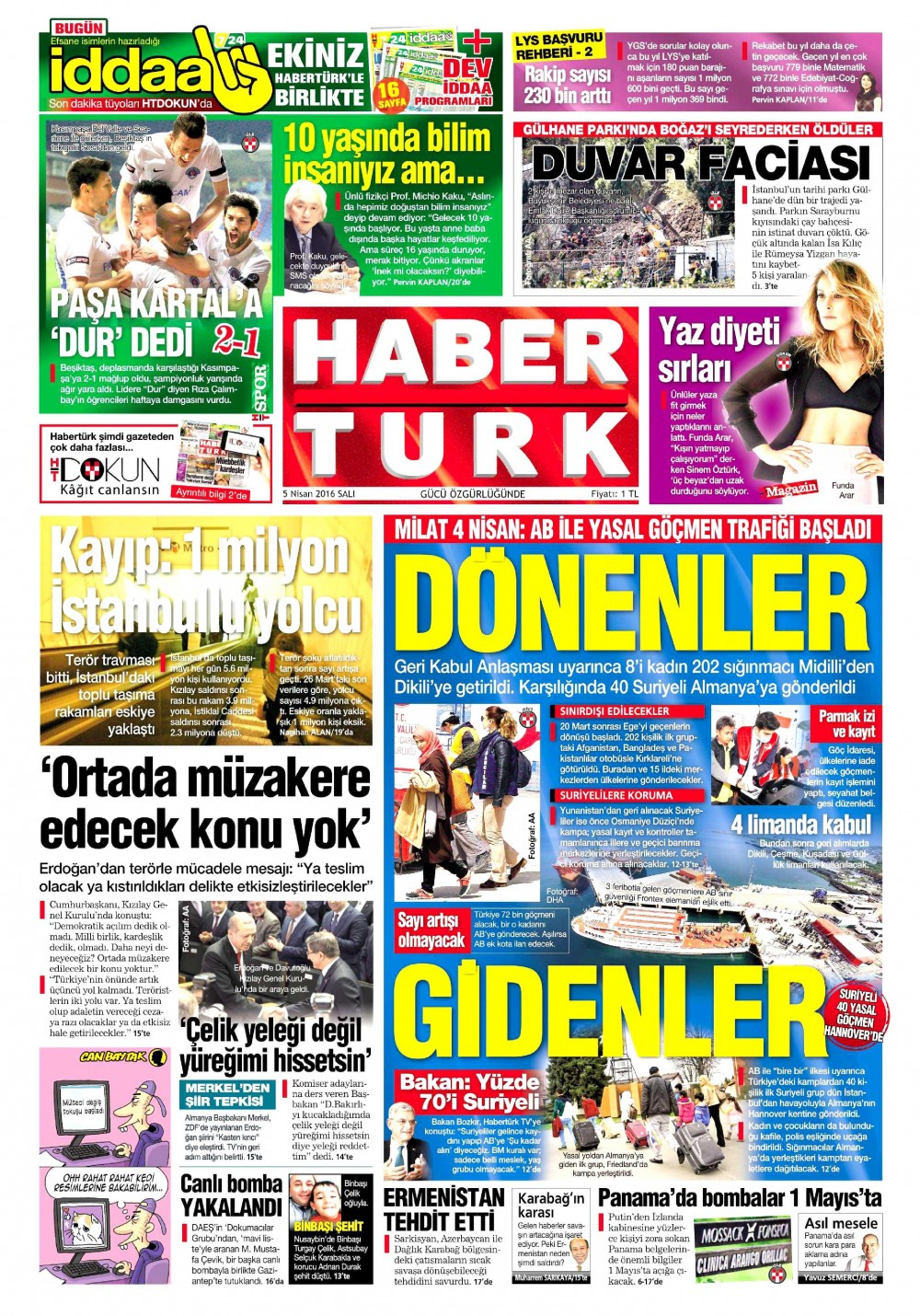 Gazete manşetleri Hürriyet - Star ve Sözcü ne yazdı? 