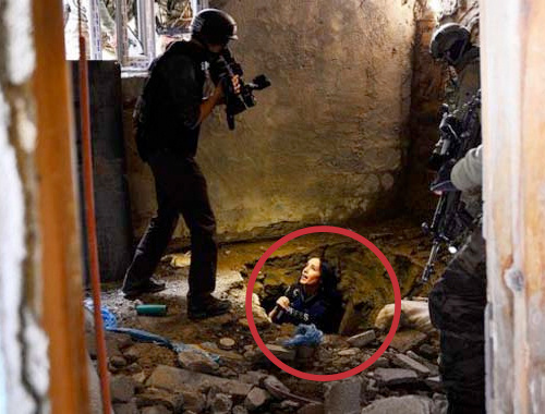 Nazlı Çelik sınır tanımıyor! PKK'nın kazdığı tünele girdi