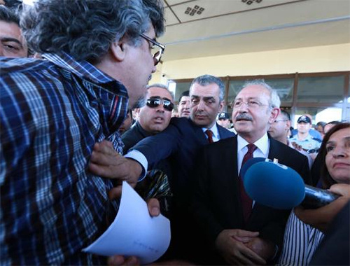 Kılıçdaroğlu, Antalya’da protesto edildi