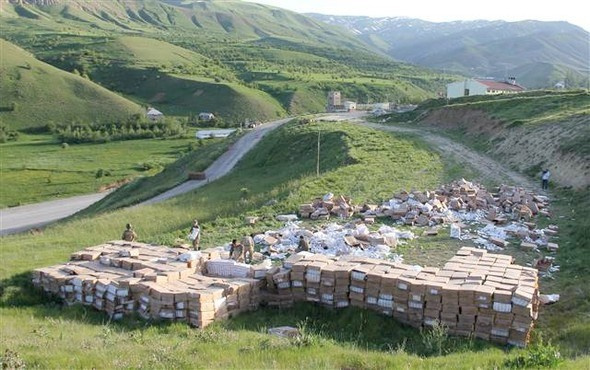 PKK'ya büyük darbe! Tam 5 milyon paket ele geçirildi