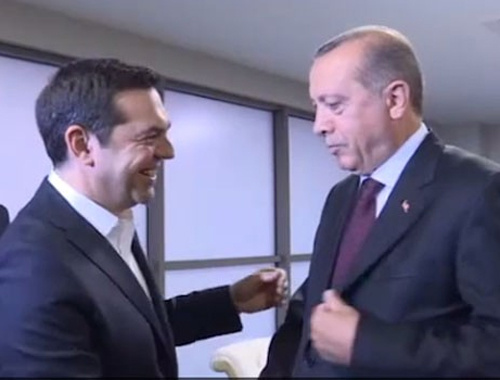 Erdoğan'dan Çipras'ı gülümseten soru