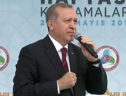 Erdoğan: Onları daha da rahatsız edin dedim!