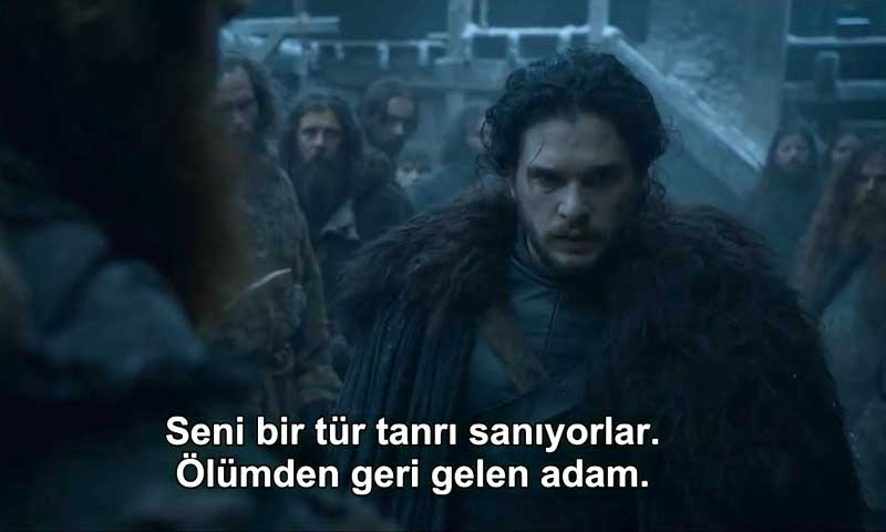 Game of Thrones 6. sezon 3. bölümü - Jon Snow geri döndü!