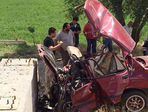 Afyon'da facia gibi trafik kazası!