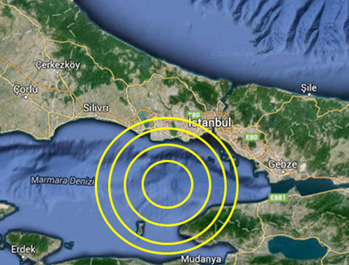 Yalova'da deprem son deprem büyüklüğü kaç