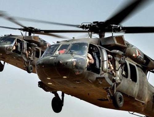 Askeri helikopter düştü 17 asker öldü