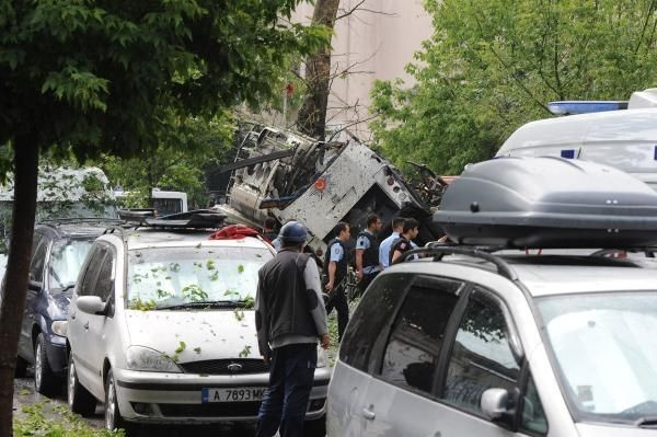 Vezneciler patlama olay yerinden ilk görüntüler