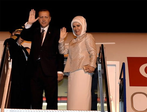Erdoğan'ın uçağı havada böyle gizlendi