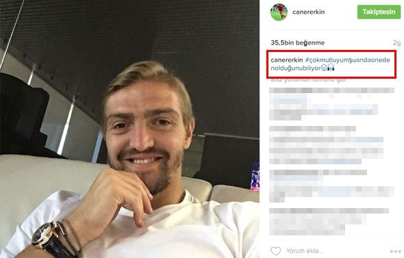 Caner Erkin'den sevgilisi Şükran Ovalı'ya evlenme teklifi