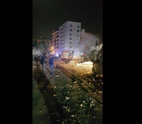 Van'daki saldırından fotoğraflar