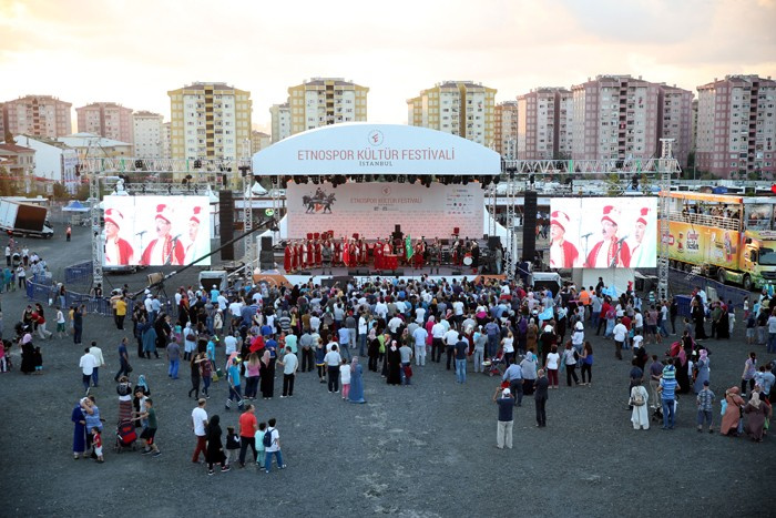 Etnospor Kültür Festivali'nden renkli görüntüler
