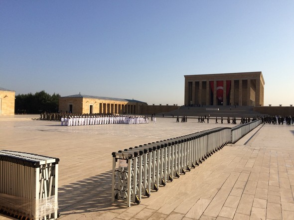 Anıtkabir'de böylesi ilk kez oldu! Bu sabah..