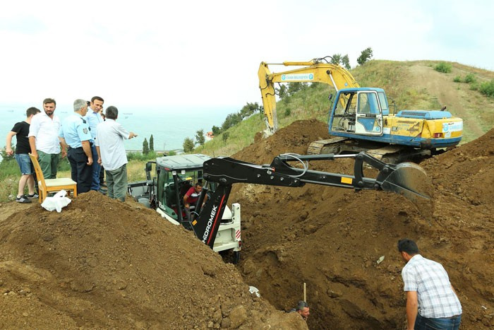 Samsun'da müthiş keşif! Kazdıkça ortaya çıktı