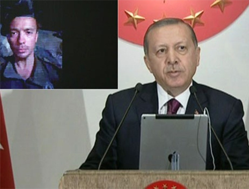 Cumhurbaşkanı Erdoğan, Cerablus'a bağlandı