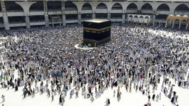 Kabe'ye veda zamanı geldi