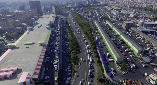 İstanbul'da trafik kabusu havadan böyle görüntülendi