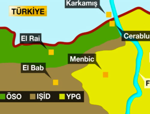 ABD'den YPG'ye soğuk duş Menbiç'in kontrolü