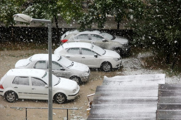 Yılın ilk karı yağdı İstanbul'a sadece 3 saat uzakta