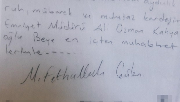 Eski emniyet müdürünün evinden çıktı! Nottaki isme dikkat