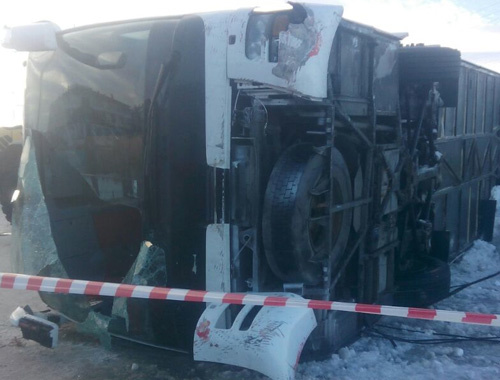 Bilecik'te yolcu otobüsü devrildi: 30 yaralı