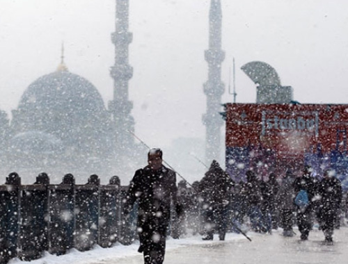 İstanbul hava durumu kar geliyor işte o tarih!