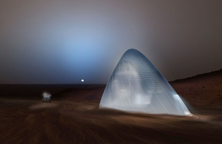 Mars'a ev kuruluyor Mars'ta yaşam olacak mı 