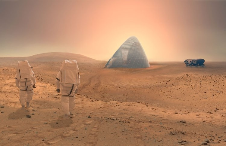 Mars'a ev kuruluyor Mars'ta yaşam olacak mı 