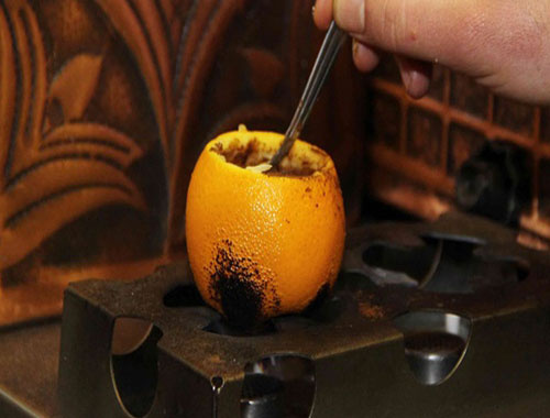 Portakal içinde pişen ‘Türk Kahvesi’