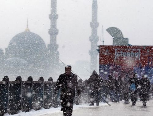 İstanbul hava durumu Meteoroloji kar kalınlığı verdi