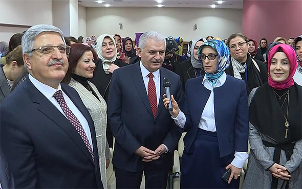 Yıldırım'dan referandum kampanyasına destek