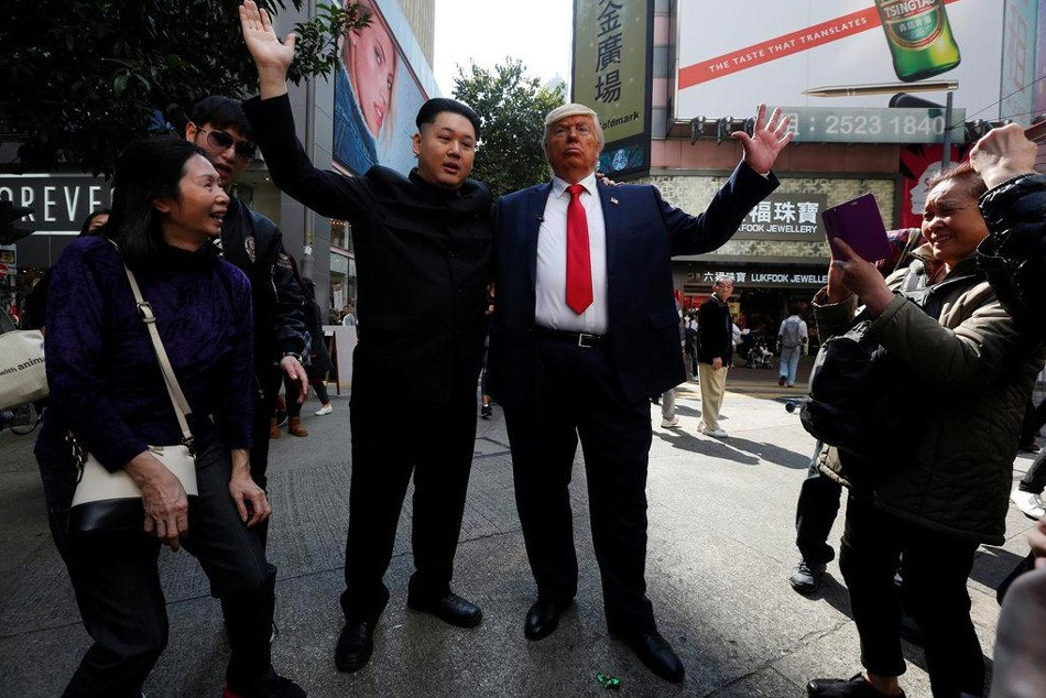 Donald Trump ve Kuzey Kore lideri Kim Jong Un şok!
