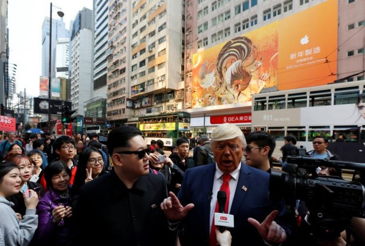 Donald Trump ve Kuzey Kore lideri Kim Jong Un şok!