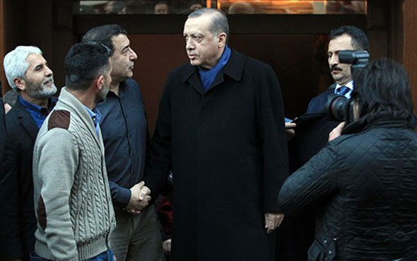 Erdoğan'dan 15 Temmuz gazisinin ailesine ziyaret