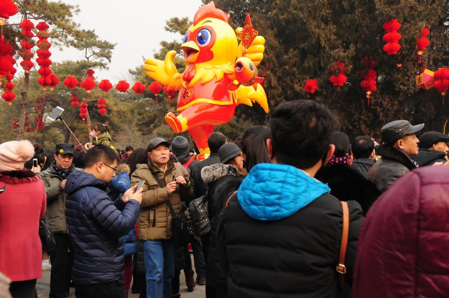 Türk kökenli takvimi Çinliler kutluyor! Horoz yılı kutlamaları